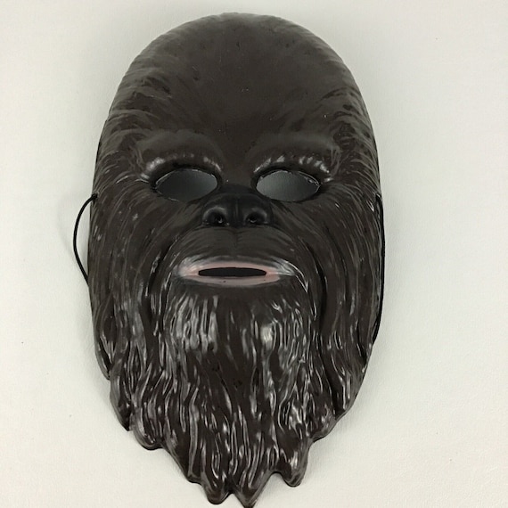 Star Wars Chewbacca Mask Costume Utility Belt Rub… - image 2