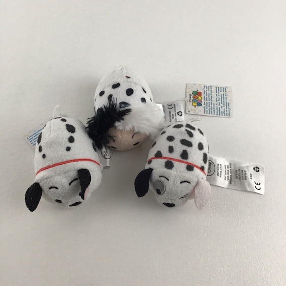 ディズニー ツムツム 101匹わんちゃん 積み重ね可能なぬいぐるみ 子犬