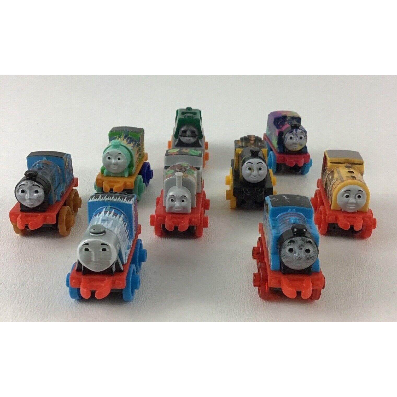 トーマスと仲間のミニ列車エンジン 9個セット 恐竜 ベン スティーブン