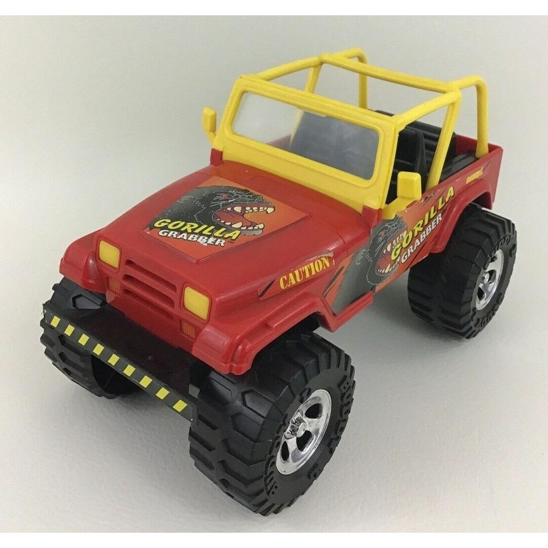 Buddy L Gorilla Grabber Red Safari Jeep Car Vehicle Toy Empire