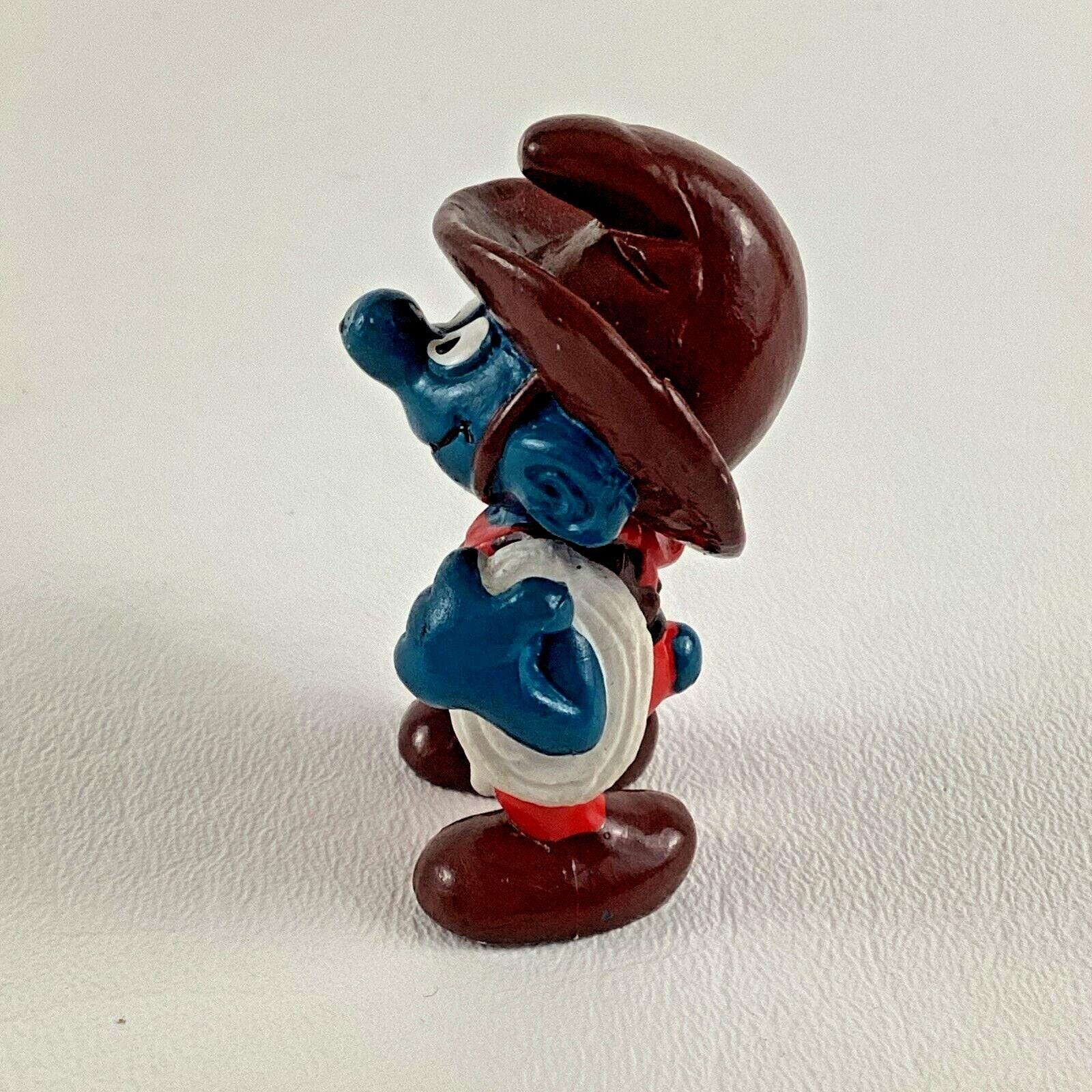 Schtroumpf Smurf Schlumpf:Socle Allemand Smurfette Danseuse Avec Fichette 195482477017