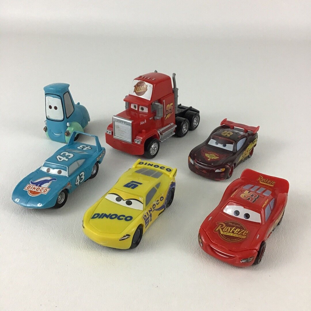 Disney Cars Movie Guido Forklift Mack Semi Truck Lightning Etsy