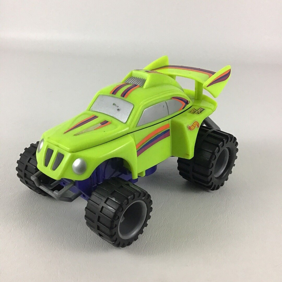Hot Wheels Key Force Car Vehicle Neon Dune Buggy Vintage Mattel 1992 90s Toy Etsy