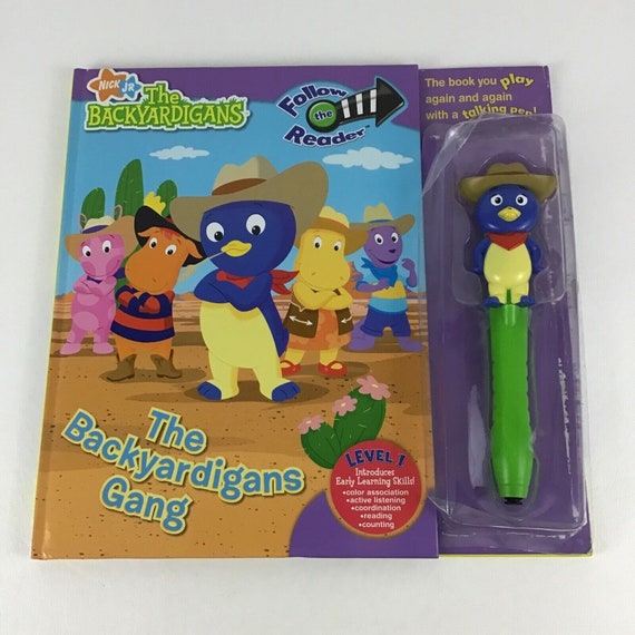 Backyardigans Book First Nick Jr the Backyardigans Gang Follow the Reader Level 1 - Etsy