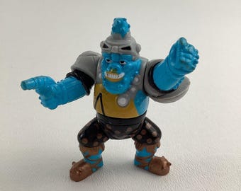 Mächtiger Morphin Power Rangers Squatt Mini PVC Figur Evil Space Alien Vintage