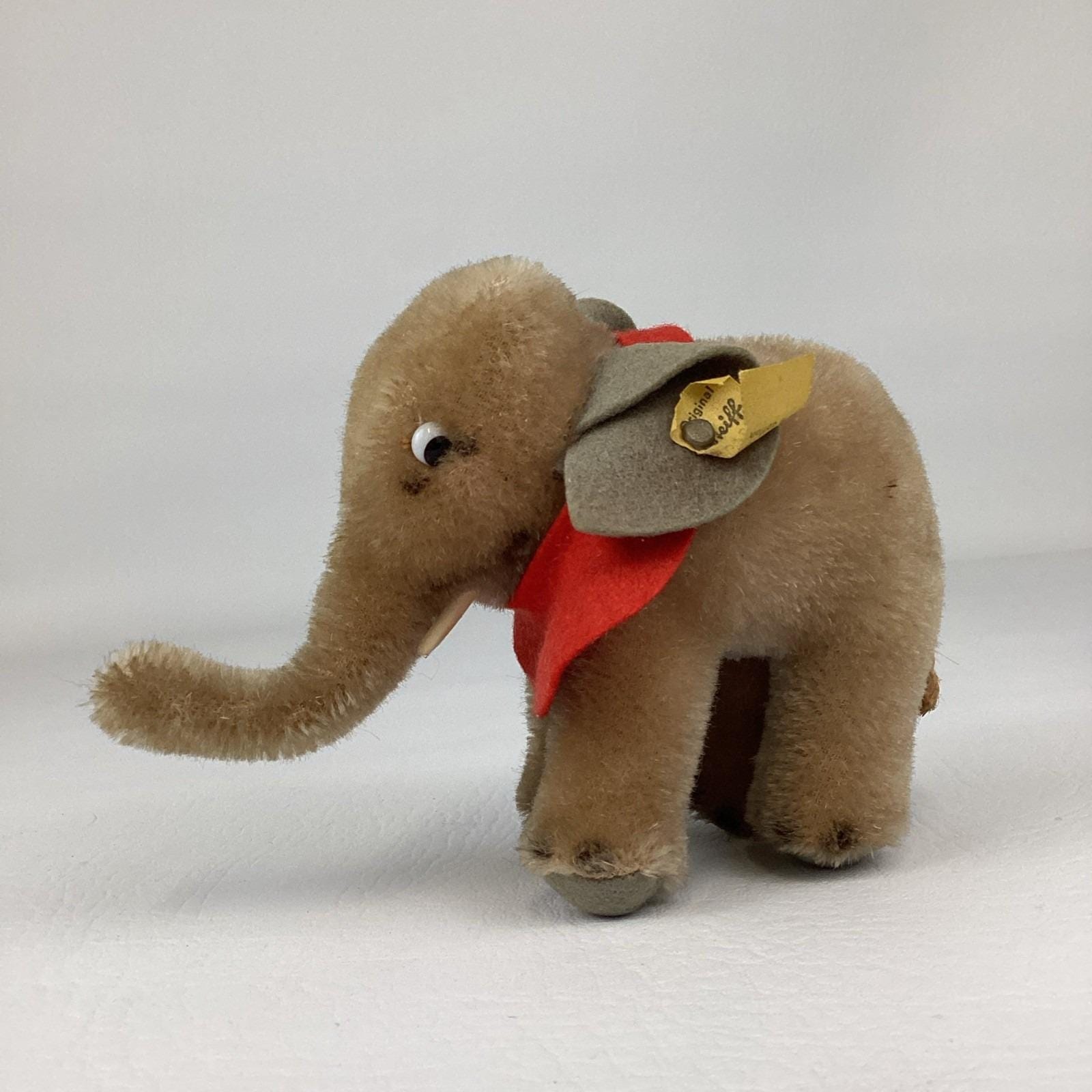 Vintage Steiff Elephant - Etsy