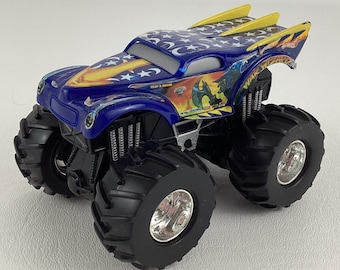 Hot Wheels Monster Jam War Wizard Friction 1:43 Monster Truck Vintage Mattel