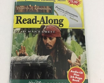 Disney Pirates Of The Caribbean Read Along Audio CD & Book New Sealed