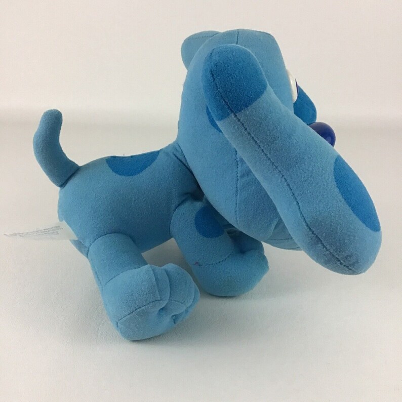 Blue's Clues Pose A Blue Puppy Dog Plush 8 Stuffed Etsy