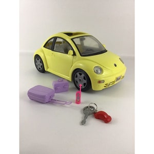 Barbie Yellow Volkswagen VW Bug Doll Car w Key Accessories - Etsy France