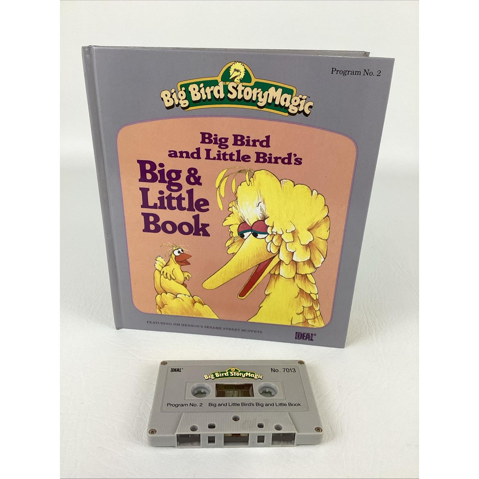 超レア フルセット Big Bird StoryMagic ヴィンテージ 80s Ideal Storymagic Big Bird Big & Little Book Cassette Sesame Street