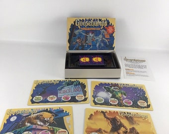 Goosebumps Shrieks And Spiders Game Parker Brothers Chill Filled Fun Vintage 90s