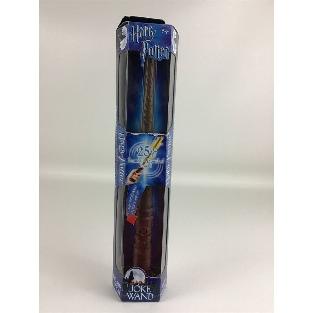 Harry Potter Zonko's Joke Wand Magical Sounds Wizard New Sealed