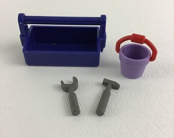 Playmobil Mini Figures Set City Life Workers Construction