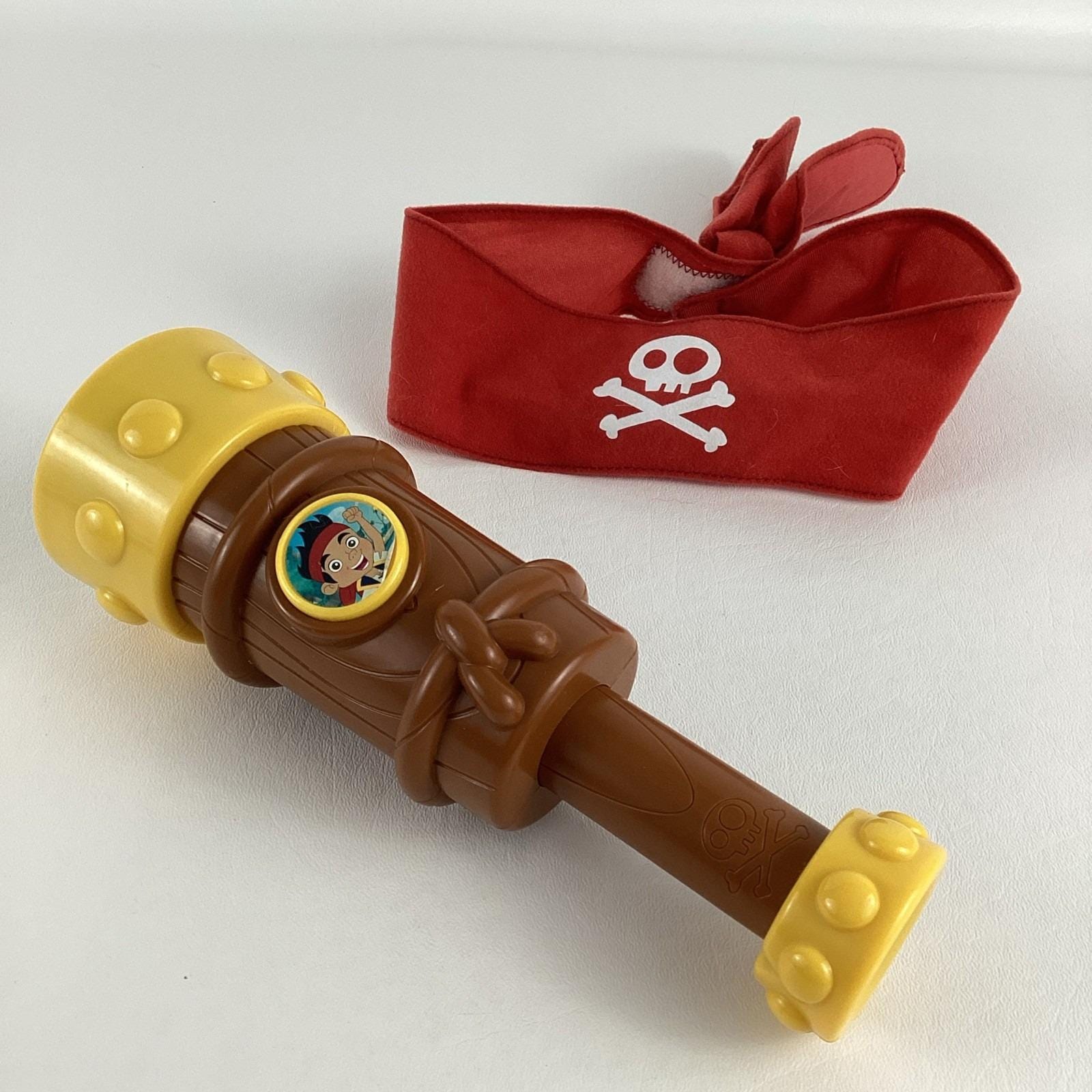 Jake Neverland Pirates Spyglass Talking Telescope Toy Red Bandana