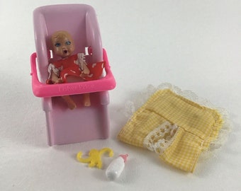 Barbie baby krissy game stroller best sale