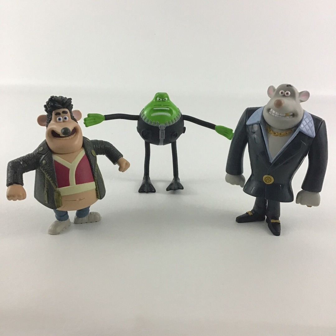 Dreamworks Flushed Away Movie Mcdonald's Sid Whitey Le Etsy