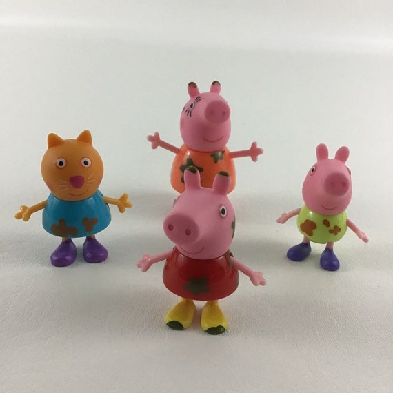 Peppa pig muddy puddles figures on sale