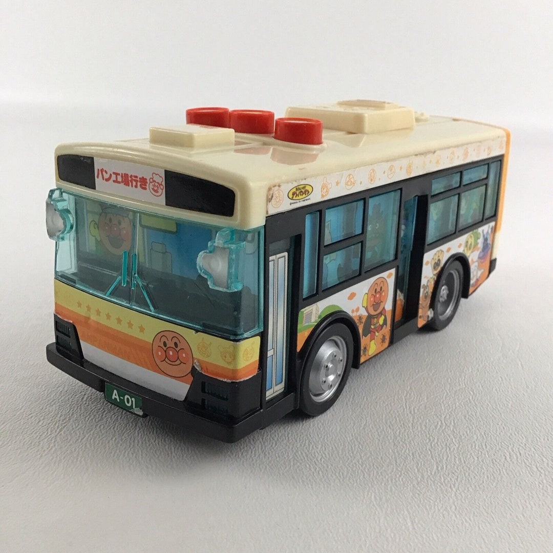 【Anpanchi】 Anpanman City Bus Musical Sound Effects Vehicle Japan Anime