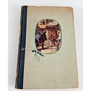 Vintage 1947 Treasure Island Robert Louis Stevenson Książka kolekcjonerska w twardej oprawie