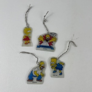 Shrinky Dinks the Simpsons Lot Christmas Ornaments Colorforms Vintage ...