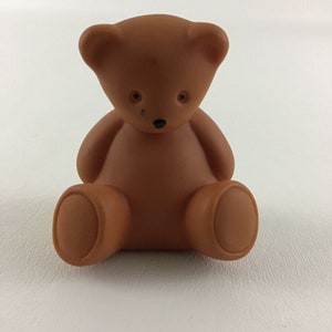 Little Tikes Dollhouse Teddy Bear Figure Nursery Baby Room Toy Mini Vintage