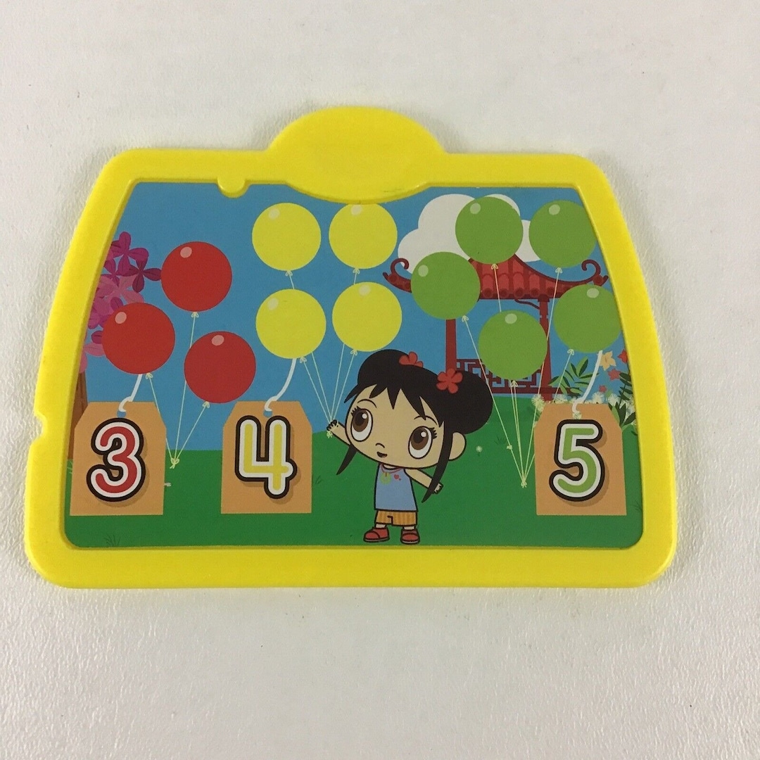 Nick Jr 123 Counting Register Replacement Card Blues Clues Ni Hao Kai ...