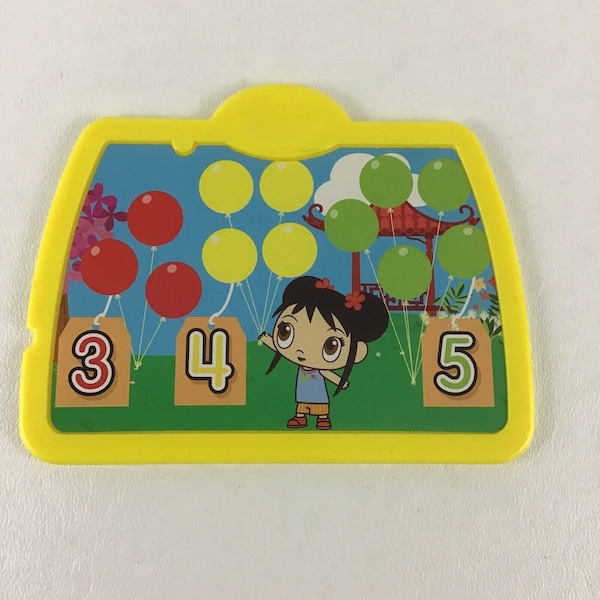 Nick Jr 123 Counting Register Replacement Card Blues Clues Ni Hao Kai-Lan