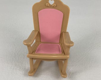 Fisher Price Loving Family Dollhouse Replacement Rocking Chair Vintage 1993 Toy