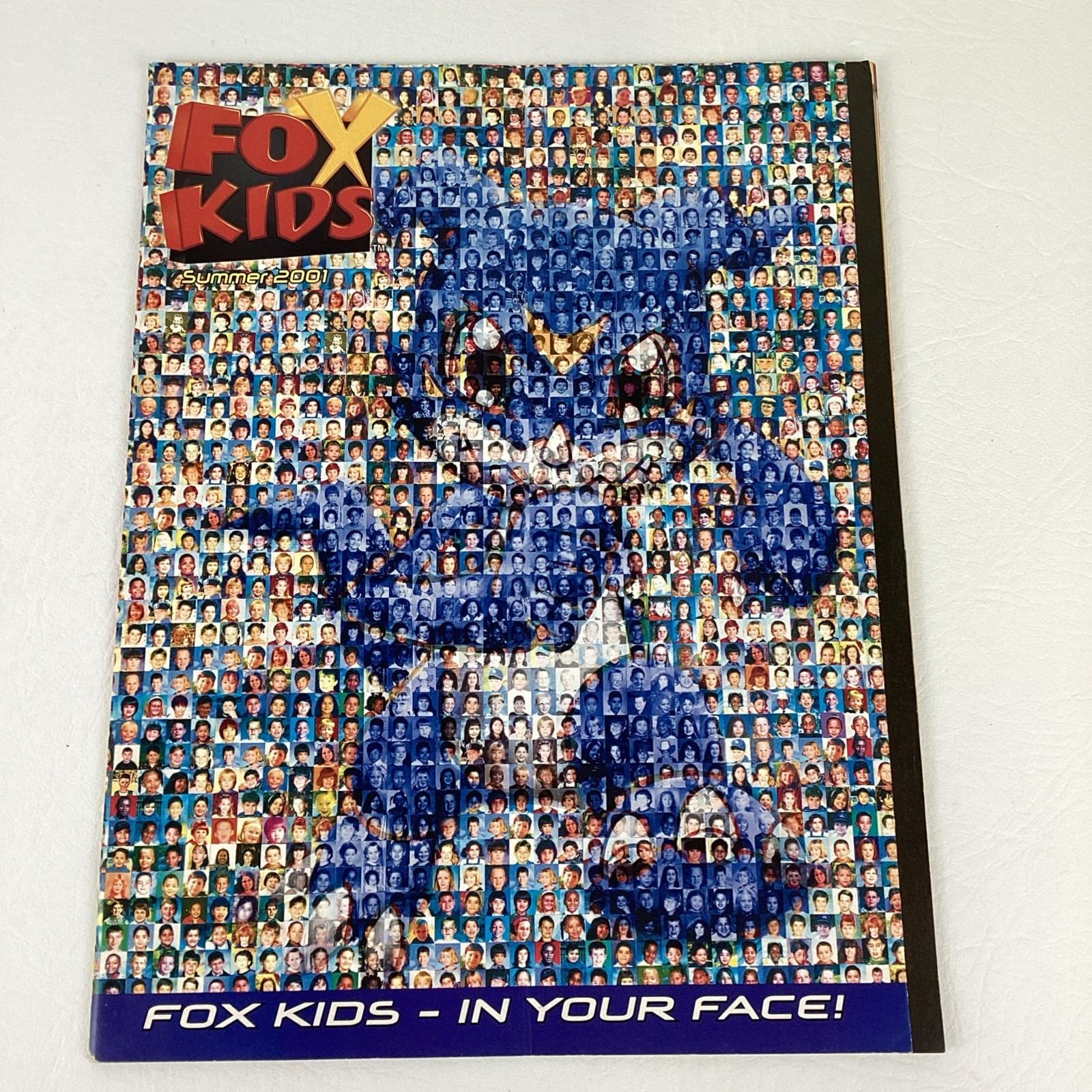 Fox Kids Magazine Summer 2001 Vintage Issue #43 Power Rangers Time