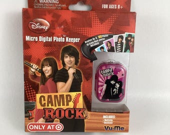 Disney Channel Camp Rock Micro Digital Photo Keeper Multiclip Necklace New