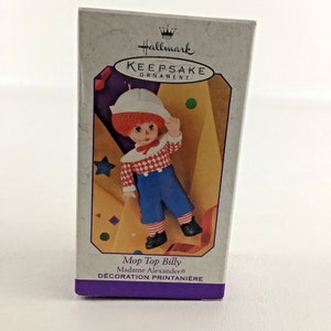 Hallmark Verzierung Madame Alexander Mop Top Billy Doll Rtagdy Andy Vintage 1996