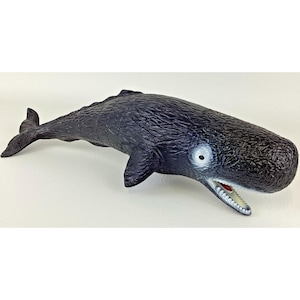 Ocean Sperm Whale Sea Life Replica Realistic Action Figure Toy Marine Animal