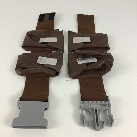 Star Wars Chewbacca Mask Costume Utility Belt Rub… - image 6