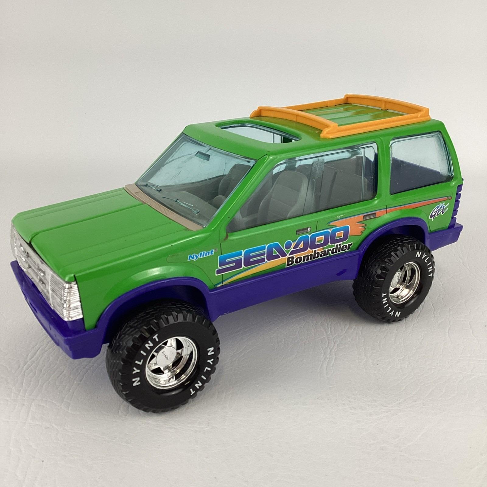 Vintage Nylint Sea-doo Bombardier GTX Green Purple Truck SUV Ford