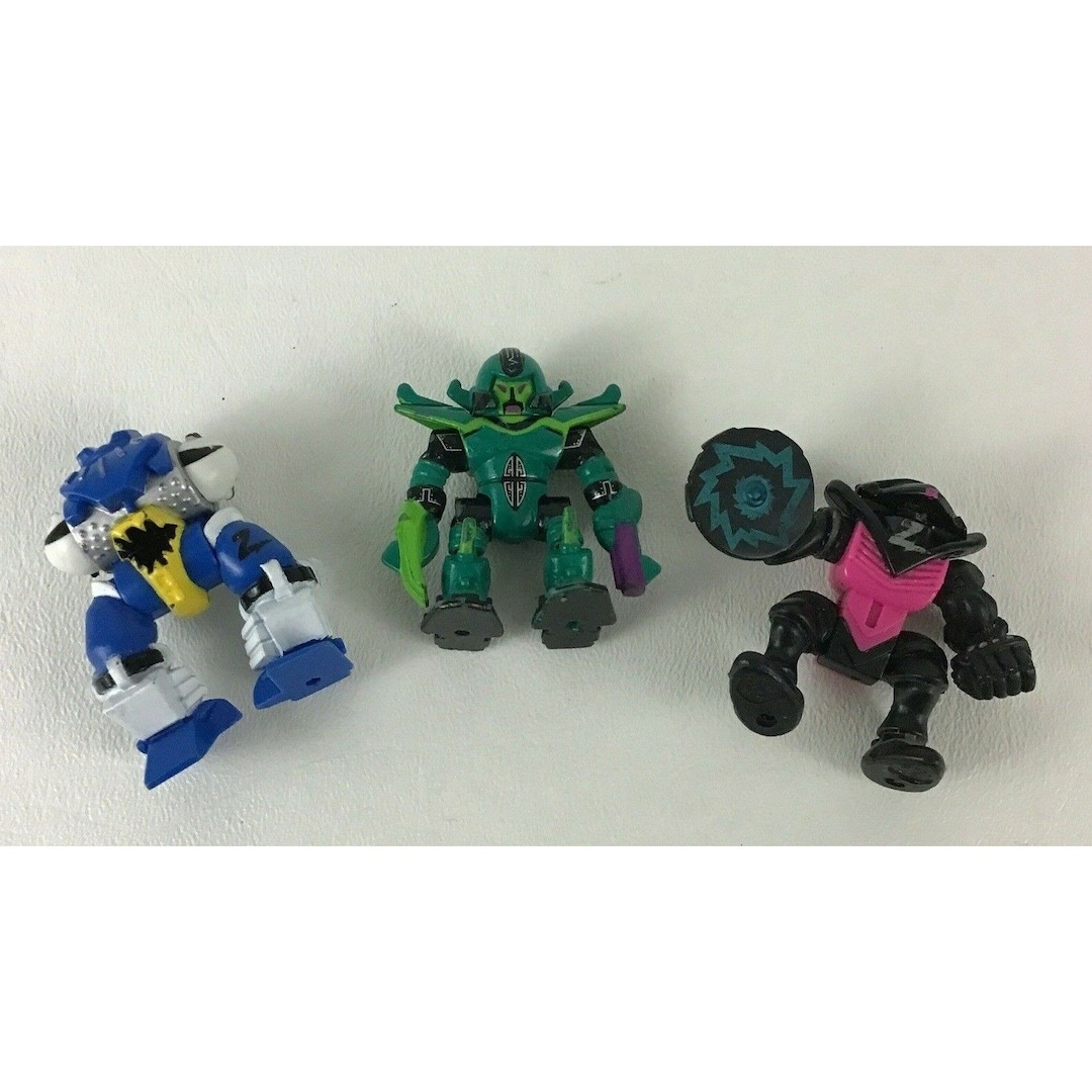 Micro Machines Z-Bots 3体セット Micro Machines Z-bots Burger King Toys 3pc Lot Mini Figures