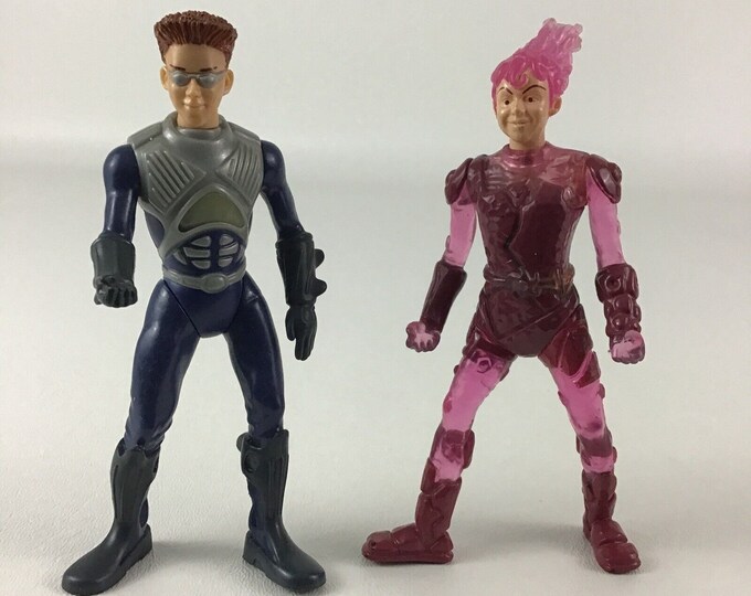 The Adventures of Sharkboy and Lavagirl Mcdonalds Action Figures 2pc