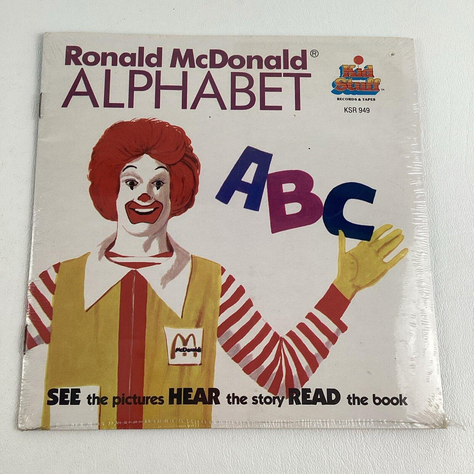ロナルド・マクドナルド アルファベットブック レコードセット 見る
