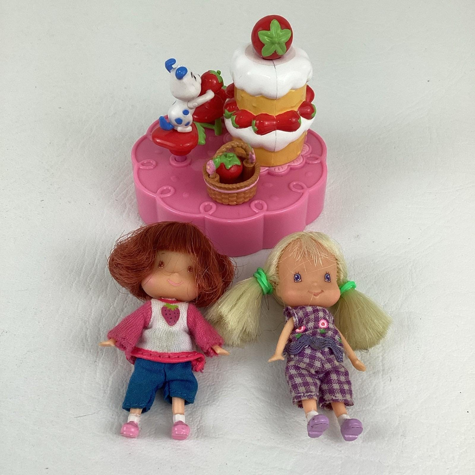 Strawberry Shortcake Pup Cake Decorating Miniland Angel Doll