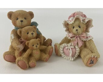 Cherished Teddies Lot Theadore Samantha and Tyler Friends Nancy