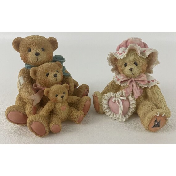 Cherished Teddies Lot Theadore Samantha and Tyler Friends Nancy