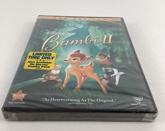 Disney Bambi II Movie DVD Family Film Thumper Owl Flower Faline