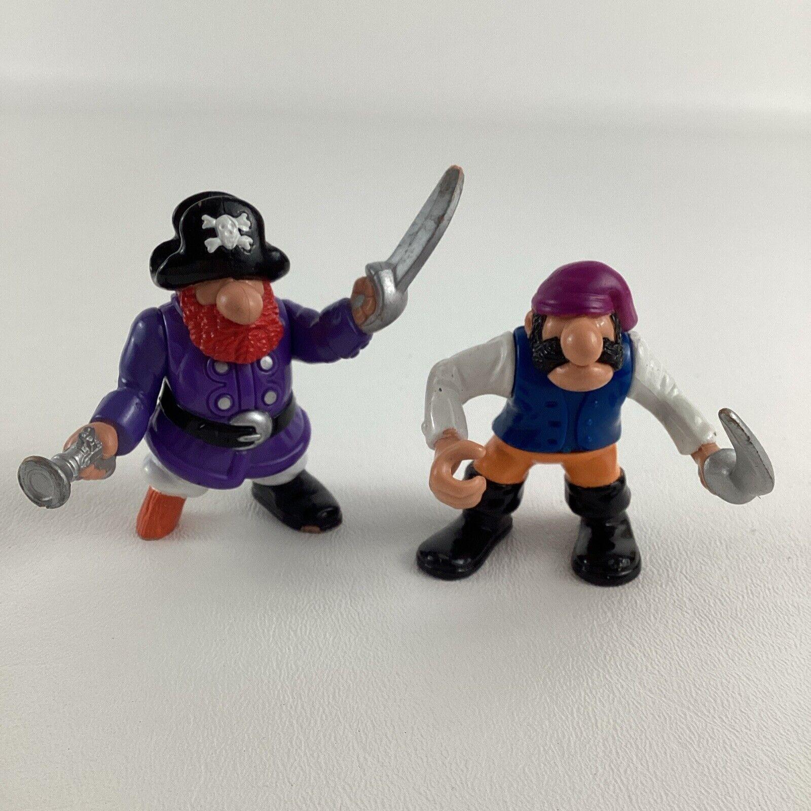 Fisher Price Great Adventures Pirates Purple Figures Captain Peg