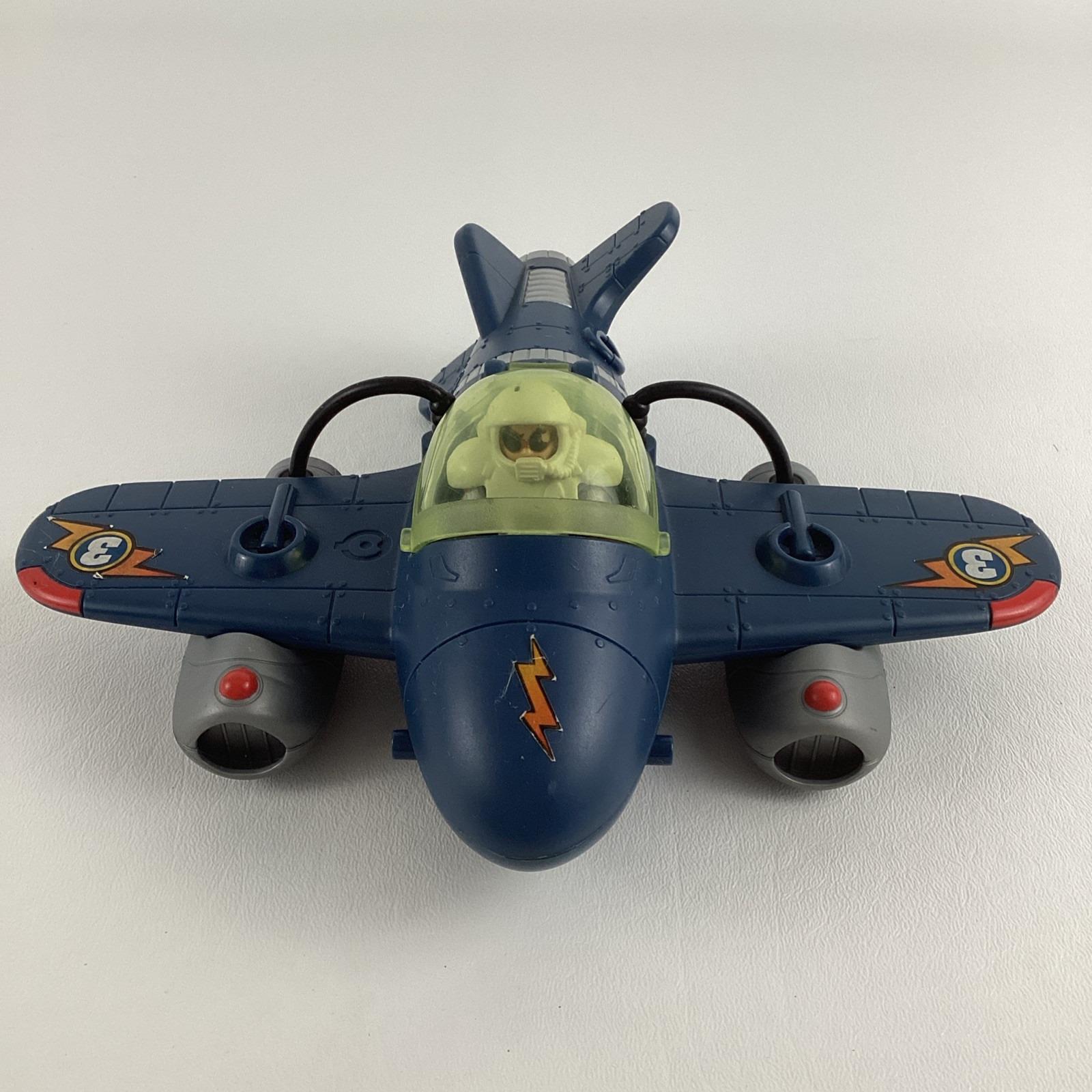 Fisher Price Imaginext Sky Racers Twister Jet Pilot Action Figure