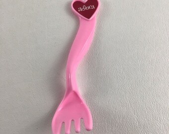 Adora Baby Doll Feeding Eat Accessories Pink Divided Plate Bottle Fork Lot  Toy - Etsy