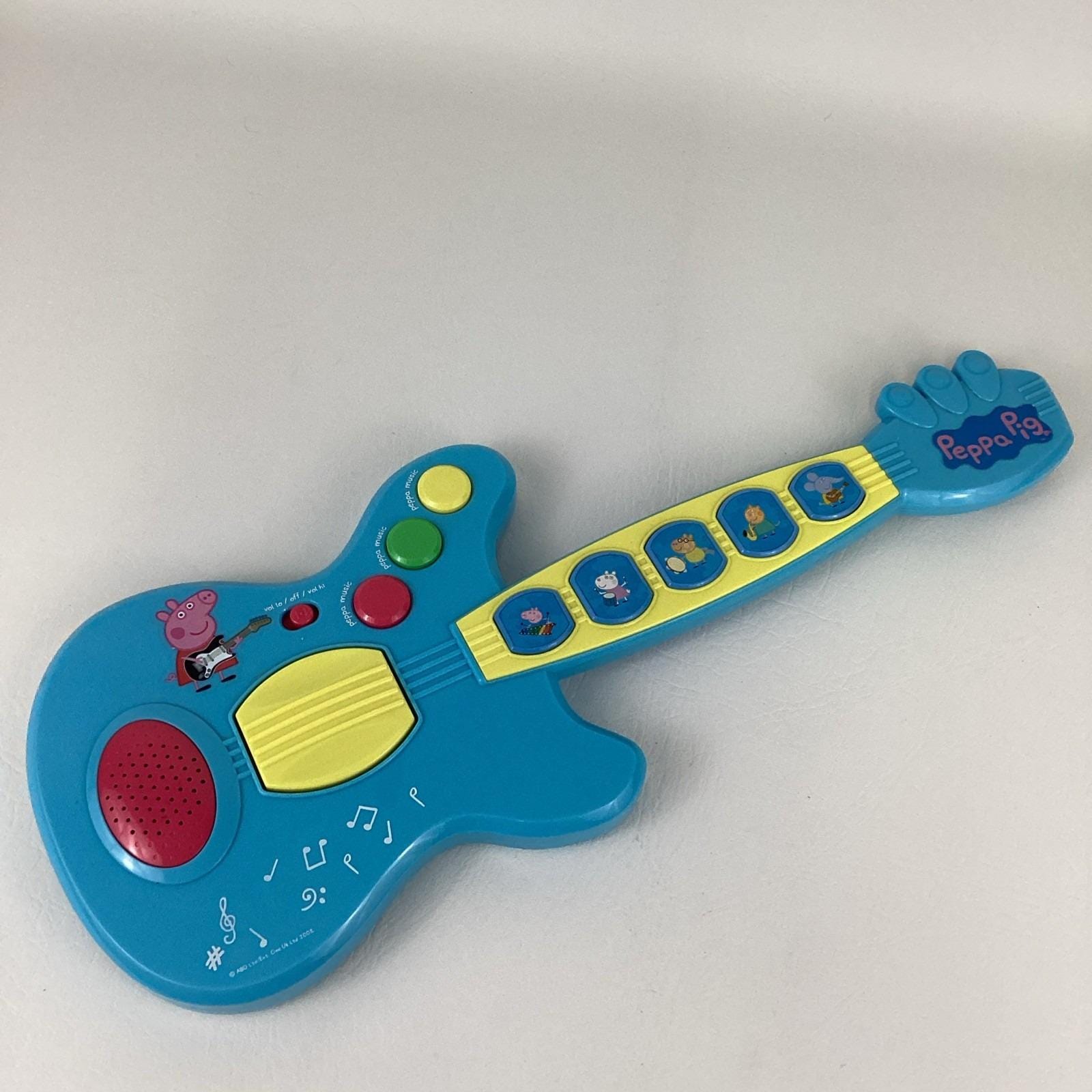 Peppa Pig Fun Stuff Guitar Musical Instrument Peppa Show Songs