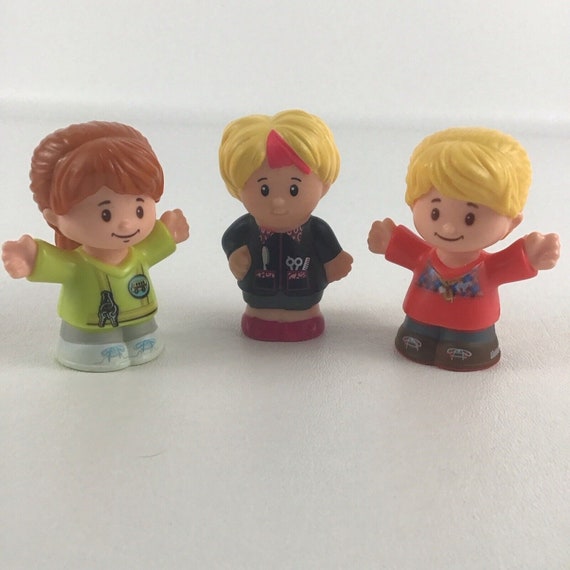 Fisher Price Little People Girls Lot Figures Bus Driver Hairstylist Beautician Etsy UK