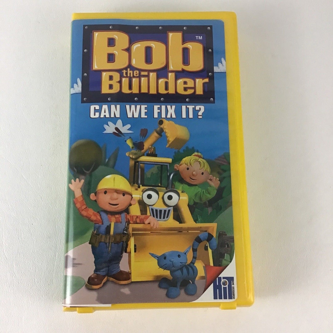 Bob the Builder Can We Fix It VHS Tape Mini Adventures Cartoon - Etsy
