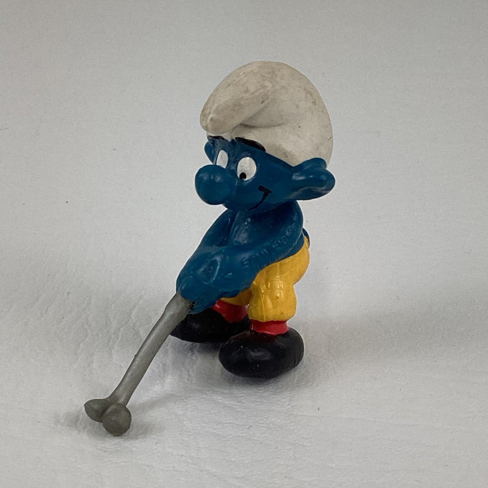 Schtroumpf Schleich: Mc DONALDS POM POM GIRL 289 (Smurf Puffi Pitufo
