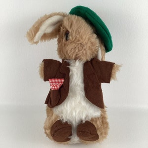 Eden Beatrix Potter Benjamin Bunny 12&quot; Plush Stuffed Animal Toy Vintage 1979 70s
